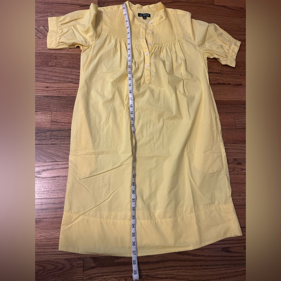 J. Crew Short-Sleeve Mini Shirtdress Cotton Poplin - Picture 10 of 10